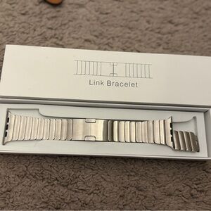 Silver Link Bracelet for Apple Watch 42 MM